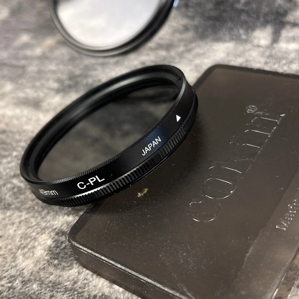 Quantaray 49mm C-PL Circular Polarizer‎ Camera Lens Filter Japan Photography